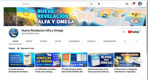 Canal Alfa y Omega Youtube